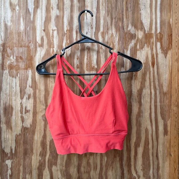 Athletic Works Pink Sports Bra (Size M) - Picture 1 of 3